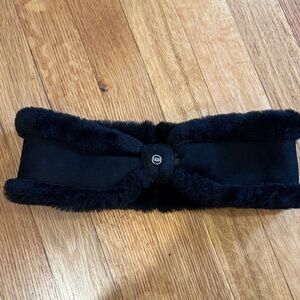 UGG Black Faux Fur Headband